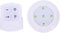 Angoily 2pcs Wireless Led Touch Puck Lights Battery Operated Sensitive Tap Off