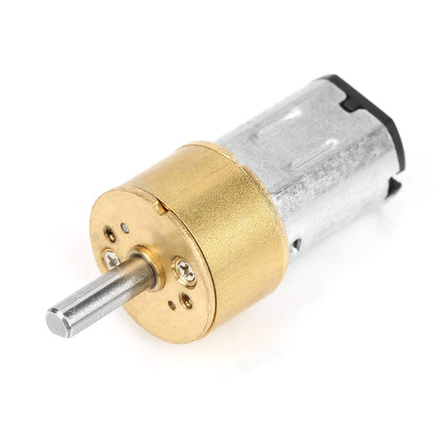 6V 60 RPM/100 RPM/300 RPM/600 Toy(600RPM) DC RPM Micro Speed Reduction Motor Micro Metal Gear Box for RC Car Robot DIY