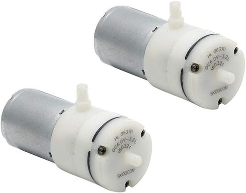2PCS Air Pump Motor DC 6V Micro Vacuum Pump Electric Mini Pumping Booster for Treatment Instrument