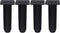 iplusmile 4pcs Adjustable Bed Frame Support Legs Metal Furniture Feet Black Sofa