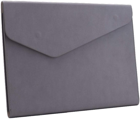Enyuwlcm PU Leather A4 File Folder - Waterproof Document Holder Portfolio Envelope Case with Invisible Magnetic Closure