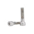 Generic M4 M5 M6 M8 M10 M12 M16 DIN912 A2-70 304 Bolts(130mm,5pcs M8) Half Thread Stainless Steel Hex Socket Cheese