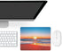 Sunrise Mouse Pad, Waterproof Square Mouse Mat with Non-Slip Rubber Base for Office Home Laptop