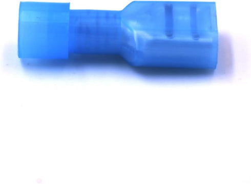 100pcs Female Fully Insulated Wire Crimp Terminal Nylon Quick Connectors - Wiring Spade (Female)