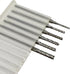 ?????? ???? 6 Pcs Cylinder Shape Aluminum Cutting Burr, 3/32'' Shank Miniature Carving File, Tungsten Carbide