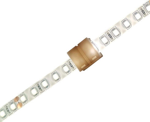 D DrNeeko 10mm (2 5050 2835 3528 3014 5730 Pack 10 LED Strip Solderless Connector Adaptor for Waterproof Single Color
