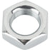 Speedway Motors 3/4 Inch-16 Pack 6 Steel Jam Nuts Left Hand Fine Thread, Zinc Plated Thin Profile Lock Nuts for Rod