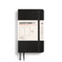 LEUCHTTURM1917 Softcover Pocket Notebook A6-123, Numbered Pages for Writing (Plain, Black)