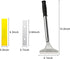 4 Inch Adhesive(Black,6 Mudder Razor Blade Scraper Tool Wallpaper Floor Tile Paint Removal Smoothing Scraper Tool