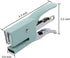 Small Hand-held Stapler Set (Mint Green) with 15 Sheet Capacity, 750Pcs Staples & Staple Remover for Office, School,