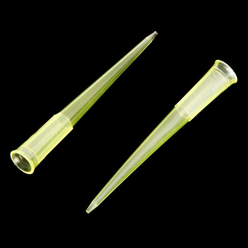 stonylab 200 µL Pipette Tips, 200 pcs Universal Clear Polypropylene Tips for Laboratory Chemistry
