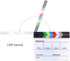 Hilitchi Acrylic Plastic Slate, 25x30cm/10x12" Dry Erase Director's Film Clapboard with Color Sticks