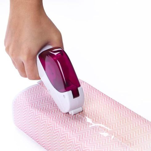 Handheld Packaging Tape Dispenser Gun with Auto Cutter, One-Handed, Safe & Convenient, Compatible with 1/2'' to 3/4''