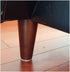 KDDEON Accessories,Set 4 (6cm/2.4in) Sofa/Chair Solid Wood Oak Furniture Legs,Walnut Color Coffee Table Legs,DIY