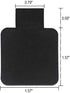 Self-Adhesive Pen Holder with Elastic Band Loop - 12 Pcs Black Leather Pencil Stylus Holder for Journals, Notebooks