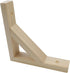 2 5.8"x5.8" Dnyta Pcs Wall Mount Wood Shelf Brackets, Natural Solid Wood Bracket Pendant Light Lamp Hanging Bracket DIY
