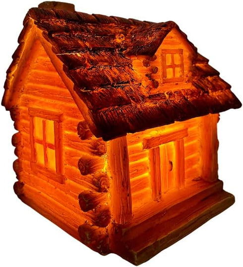 Pine Ridge Rustic Night Light - USB Plug-in Lamp for Kids & Adults