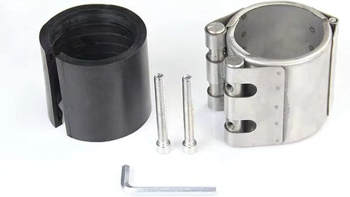 Pipe Repair Clamp, Leak Sealer, Emergency Pipe Repair Kit for Plastic and Metal Pipes (33mm-36mm/1 inch)