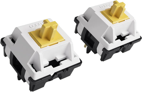 Akko V3 5-Pin 50gf (45pcs) Penguin Tactile Silent Keyboard Switch for Mechanical Gaming Keyboard, Quiet Pre-Lubed
