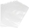 Ellbest 300pcs Clear Front White Back Bags, Resealable Zipper Plastic Poly Pouches for Jewelry Making Crafts Packing
