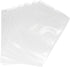 Ellbest 300pcs Clear Front White Back Bags, Resealable Zipper Plastic Poly Pouches for Jewelry Making Crafts Packing