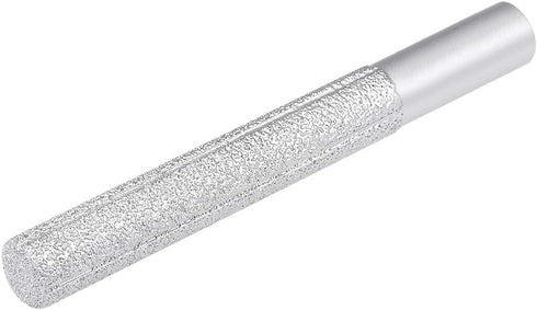 uxcell 13.4mm Diamond Straight Router Bit Brazed Cylinder Profile Wheel 1/2-inch Shank