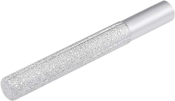 uxcell 13.4mm Diamond Straight Router Bit Brazed Cylinder Profile Wheel 1/2-inch Shank