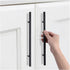 XINHUIPART 256mm) Cabinet Drawer Handle Large Handle Modern Minimalist Kitchen Furniture Cabinet Drawer Handle Gold