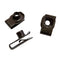 M10 U-Style Clip-On Nut, U-Type Fasteners (Pack of 10)
