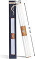 FOCULITY dimming Closet countertop (15 inch Under Cabinet Lights, LED Rechargeable Battery Driven Indoor Motion Sensor