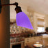 2Pcs 5.11 4.33 1.96 Inch Amosfun Inclined Horseshoe Lampshades Plastic Covers for Led Floor and Table Lamps Unique