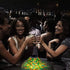 Waterproof Color Changing Table Lamp, Solar Powered Mosaic Glass Ball LED Garden Lawn Night Light Lamps, Party Lights