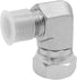 (2-PACK) 1501-06-08 Hydraulic Hose Adapter Fitting - 3/8" Male × 1/2" Female Swivel 90° Elbow
