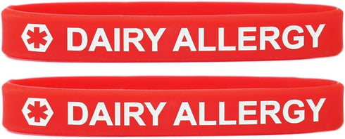 2 Pack of Medical Alert Wristband Bracelets in 12 Options