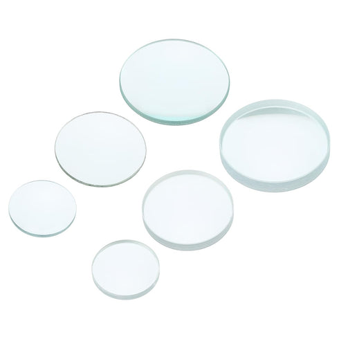 YOKIVE 6 Pcs Double Lens, Clear Glass Optical Lenses, 5/10cm Focal Length for Telescope and Photography