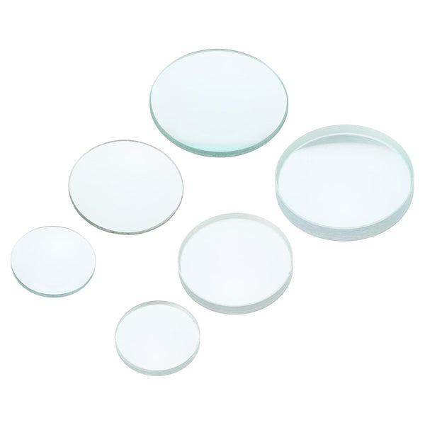 YOKIVE 6 Pcs Double Lens, Clear Glass Optical Lenses, 5/10cm Focal Length for Telescope and Photography