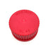 GL45 PBT Screw Caps for Lab Media Bottles, Pack of 4 with Internal Molded Seal Ring, 180?, Red
