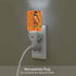 Chrobak LED Night Light Plug into Wall with Dusk to Dawn Light Sensor White Energy Efficient Thanksgiving Cartoon