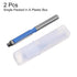 2pcs 1/4" 1/4" 1" Trimming HARFINGTON Flush Trim Router Bit Shank Dia Cutting Depth Top Bearing Flush Straight Cut