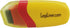 LEGILINER 3/8" Dashed Handwriting Line (Y/R) Teacher Stamp, Refillable Ink Writing Practice Roller Stamp