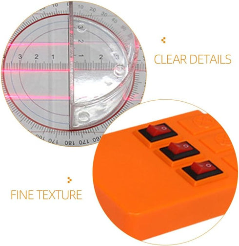 Set Osaladi Optical Experiment Kit for Physics Education Science Experiment with Concave Lens Convex Lens Triangular