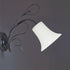 Homoyoyo Frosted Glass Lamp Cover Decorative Lampshade for Wall and Hanging Lights Transparent Bell-Shaped Light Shell