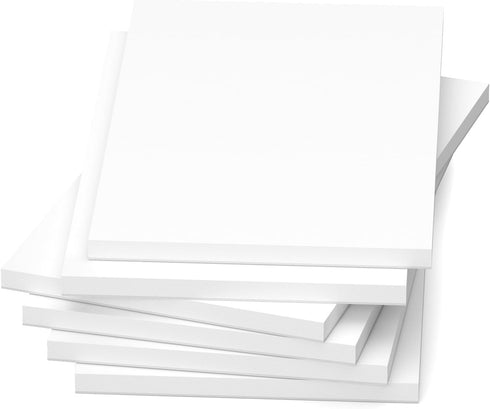Note Pads 4x6 - 6 Pack Mini Blank Notepad, Small Notepads 4x6, 50 Sheets/Pad, Memo Pads for Scratch Notes