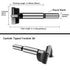 ASNOMY 7/8" Inch Carbide Forstner Drill Bit, Carbide Tipped Forstner Bit for Hard Wood, Wood Drilling Hole Saw Set Woodworking Hinge Cutter Tool Kits for Wood Plastic Plywood