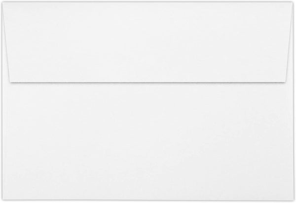 LUXPaper A10 Invitation Envelopes, Bright White, 50 Qty