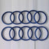 Othmro Hydraulic Seal 1.37in ID 1.77in OD Polyurethane Piston Shaft Oil Seal for Oil Pumps