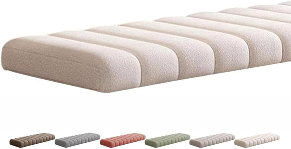 ZEaink Bench Cushion Indoor Outdoor Furniture Window Seat Cushions Bay Window Cushion Bench