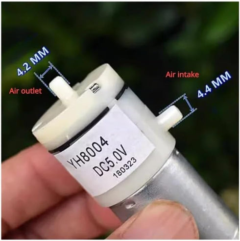 YCWHRCXKUZ 3.7V-5V 370 DC Small Carbon Brush Electronic Starter Pump Air Pump Vacuum Pump Breast Pump Negative Pressure