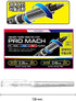 Morning Glory Pro Mach Roller Ball Pen (New Upgrade Model) 0.38 mm Fine Point Tip, Black (12 pcs, 6 pcs)