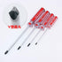 4-Piece Multifunctional Magnetic Y Screwdriver Set, Y3 mm Y4 mm Y5 mm Y6 mm
